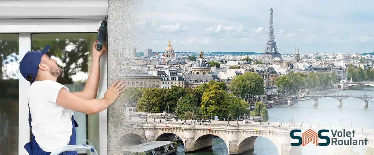 Dépannage et réparation de volet roulant à Paris (75)